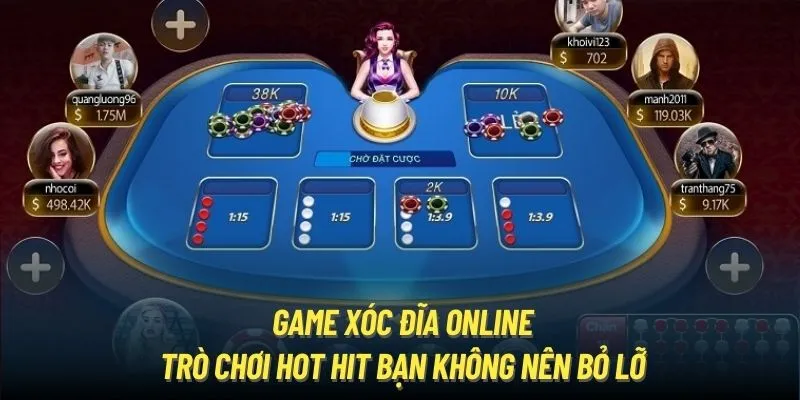 Game xóc đĩa online - Trò chơi hot hit bạn không nên bỏ lỡ