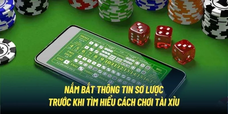 Nắm bắt thông tin sơ lược trước khi tìm hiểu cách chơi Tài Xỉu