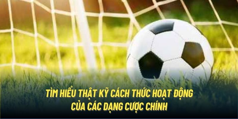 Tìm hiểu thật kỹ cách thức hoạt động của các dạng cược chính